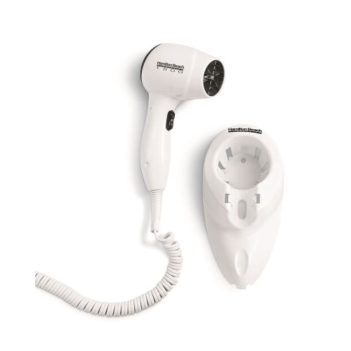 Hamilton Beach® Wall Mounted Hair Dryer with Nightlight Plug, 1500W, White